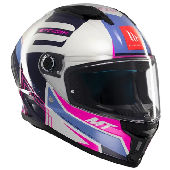 MT Stinger 2 TRON C8 Gloss Pink каска