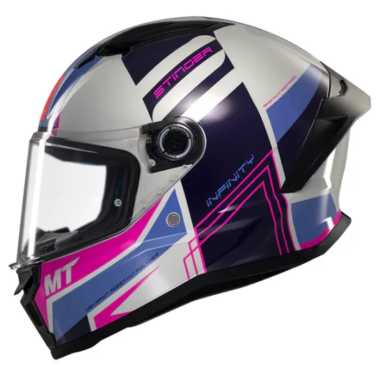 MT Stinger 2 TRON C8 Gloss Pink каска