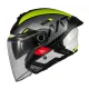 Скутер каска MT COSMO SV SILENCE B3 YELLOW GLOSS – каска със слънчева щора