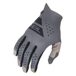 Мотокрос ръкавици O'NEAL PIN IT SLIP ON GRAY/BLACK