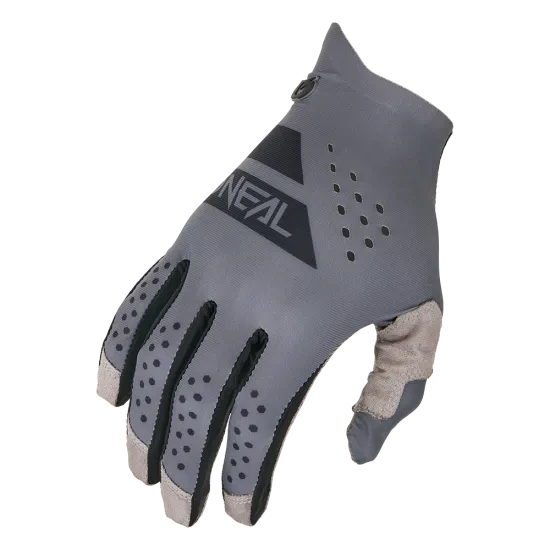 Мотокрос ръкавици O'NEAL PIN IT SLIP ON GRAY/BLACK