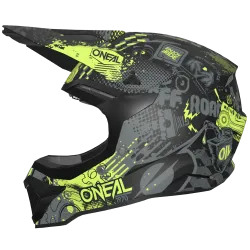 Детска каска O'NEAL 1SERIES VIBRANT BLACK/NEON YELLOW
