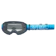 Мотокрос очила O'NEAL B-10 STRIPED BLUE/BLUE – CLEAR с прозрачна леща и UV защита