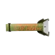 Мотокрос очила O'NEAL B-10 STRIPED GREEN/ORANGE – SILVER MIRROR с огледална леща и UV защита