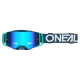 Мотокрос очила O'NEAL B-33 HEXA BLUE – RADIUM BLUE с удароустойчива леща и антифог покритие