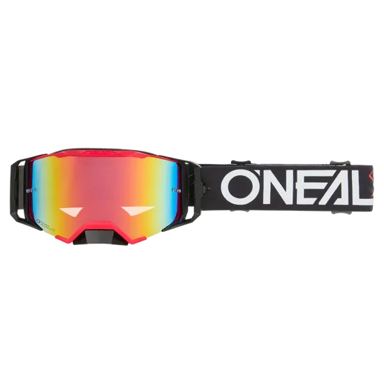 Мотокрос очила O'NEAL B-33 HEXA BLACK/RED – RADIUM RED с антифог леща и UV защита