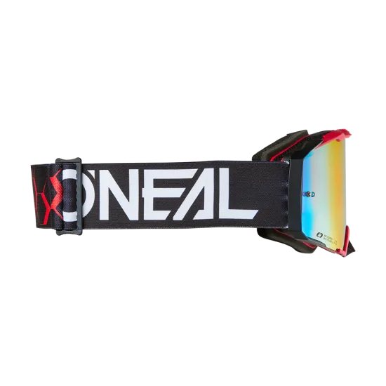 Мотокрос очила O'NEAL B-33 HEXA BLACK/RED – RADIUM RED с антифог леща и UV защита