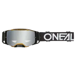 Мотокрос очила O'NEAL B-33 HEXA BLACK/GOLD - SILVER MIRROR
