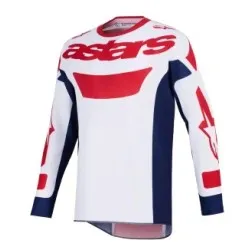 Мотокрос джърси Alpinestars RIWAY WH/BLUE/RED