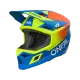 O'NEAL 3SERIES SOLID BLUE/NEON мотокрос каска