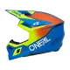 O'NEAL 3SERIES SOLID BLUE/NEON мотокрос каска