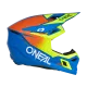 O'NEAL 3SERIES SOLID BLUE/NEON мотокрос каска