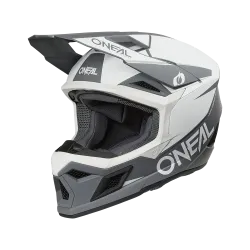 Мотокрос каска O'NEAL 3SERIES SOLID WHITE/BLACK