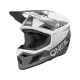O'NEAL 3SERIES SOLID WHITE/BLACK мотокрос каска