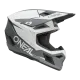 O'NEAL 3SERIES SOLID WHITE/BLACK мотокрос каска