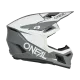 O'NEAL 3SERIES SOLID WHITE/BLACK мотокрос каска