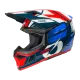 O'NEAL 3SERIES RIDE BLUE/WHITE/RED мотокрос каска