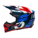 O'NEAL 3SERIES RIDE BLUE/WHITE/RED мотокрос каска