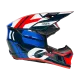 O'NEAL 3SERIES RIDE BLUE/WHITE/RED мотокрос каска