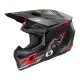 O'NEAL 3SERIES HAZE BLACK/GRAY/RED мотокрос каска