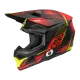 O'NEAL 3SERIES HAZE BLACK/RED/NEON YELLOW мотокрос каска