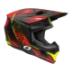 O'NEAL 3SERIES HAZE BLACK/RED/NEON YELLOW мотокрос каска