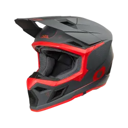Мотокрос каска O'NEAL 3SERIES E-STROKE GRAY/RED