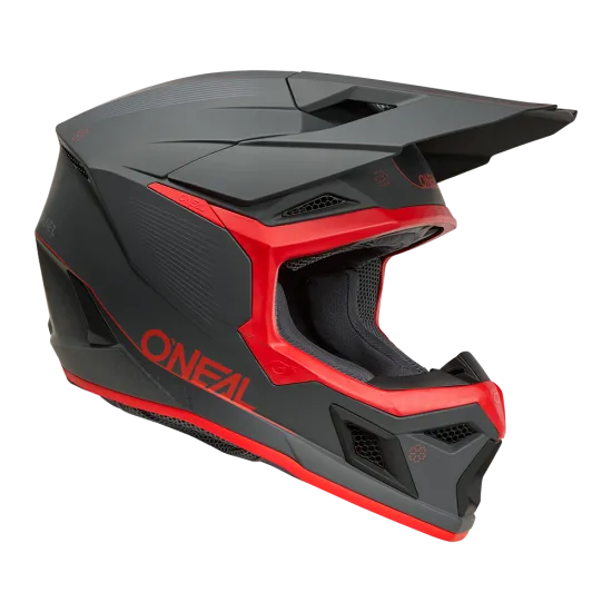 O'NEAL 3SERIES E-STROKE GRAY/RED мотокрос каска
