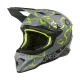O'NEAL 1SERIES SPLASH GRAY/NEON YELLOW мотокрос каска