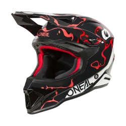 Каска O'NEAL 1SERIES SPLASH BLACK/RED