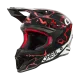 Каска O'NEAL 1SERIES SPLASH BLACK/RED – мотокрос каска с ABS черупка и DOT/ECE сертификат
