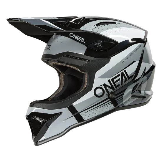 O'NEAL 1SERIES RC BLACK/GRAY мотокрос каска