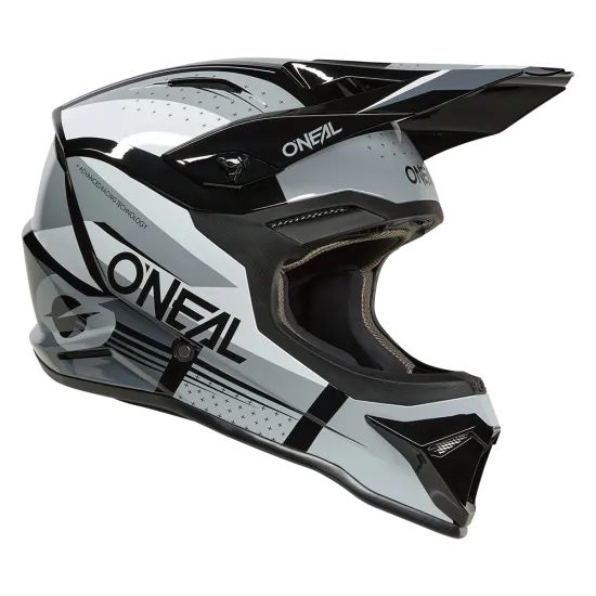 O'NEAL 1SERIES RC BLACK/GRAY мотокрос каска