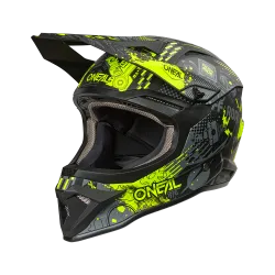 Каска O'NEAL 1SERIES VIBRANT BLACK/NEON YELLOW