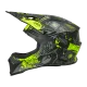 Каска O'NEAL 1SERIES VIBRANT BLACK/NEON YELLOW – мотокрос каска с ECE 22.06