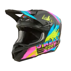 Мотокрос каска 5SERIES POLYACRYLITE RESEDA BLACK/NEON
