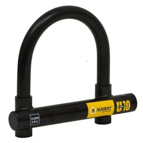 Заключващо устройство AUVRAY U LOCK 10 120X120 U FORCE със закалена стоманена скоба Ø18 mm