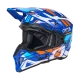 Ендуро каска O'NEAL EX-SRS DUST BLUE/ORANGE