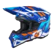Ендуро каска O'NEAL EX-SRS DUST BLUE/ORANGE