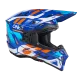 Ендуро каска O'NEAL EX-SRS DUST BLUE/ORANGE