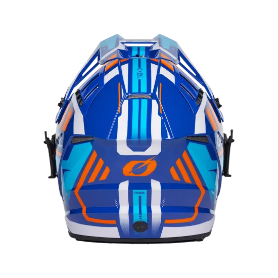 Ендуро каска O'NEAL EX-SRS DUST BLUE/ORANGE