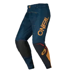 Мотокрос брич O'NEAL HARDWEAR SWIPE NAVY BLUE/TANGERINE
