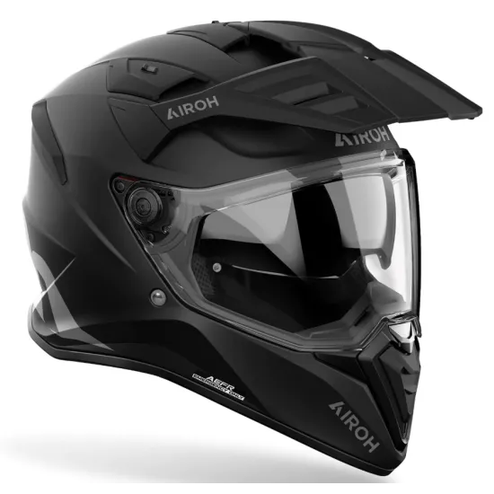 Каска AIROH Bandit Black Matt – 2-в-1 адвенчър и шосейна каска