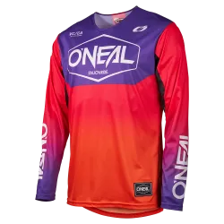 Мотокрос блуза O'NEAL MAYHEM HEXX ORANGE/PURPLE