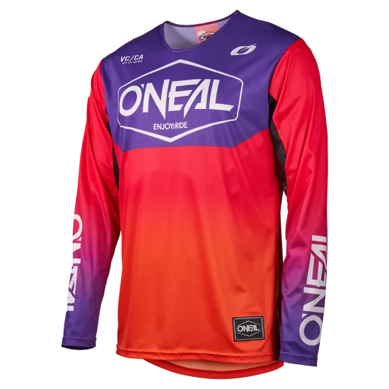 Мотокрос блуза O'NEAL MAYHEM HEXX ORANGE/PURPLE