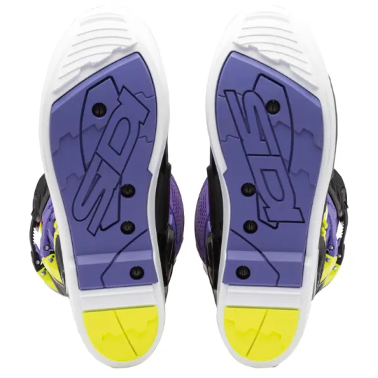 SIDI Crossfire 3 SRS Black Violet/Fluo мотокрос ботуши