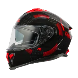 Каска O'NEAL CHALLENGER LOOP BLACK/RED V.26