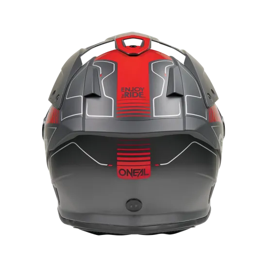 Ендуро каска O’NEAL Sierra RS Echo Black/Red V.26 – каска с Pinlock, Bluetooth Ready и ECE 22.06 сертификат