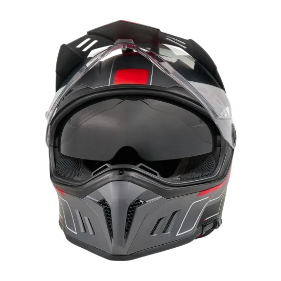 Ендуро каска O’NEAL Sierra RS Echo Black/Red V.26 – каска с Pinlock, Bluetooth Ready и ECE 22.06 сертификат