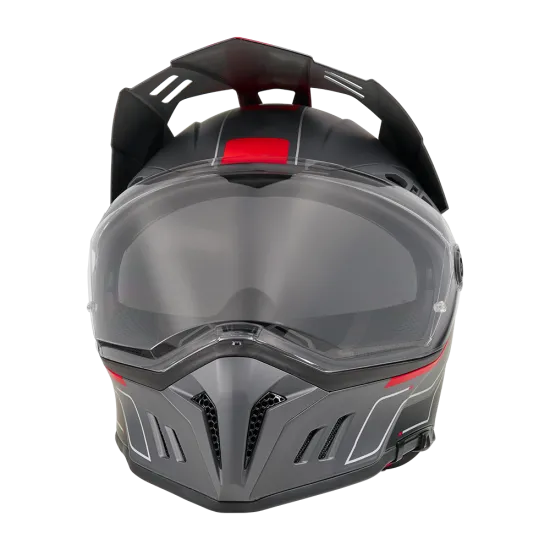 Ендуро каска O’NEAL Sierra RS Echo Black/Red V.26 – каска с Pinlock, Bluetooth Ready и ECE 22.06 сертификат